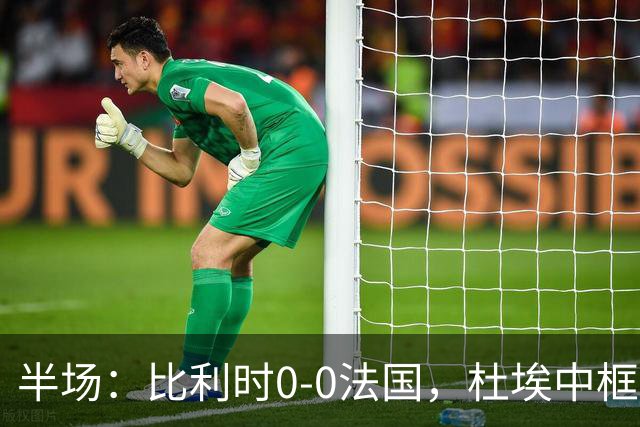 半场：比利时0-0法国，杜埃中框，阿克利乌什造险