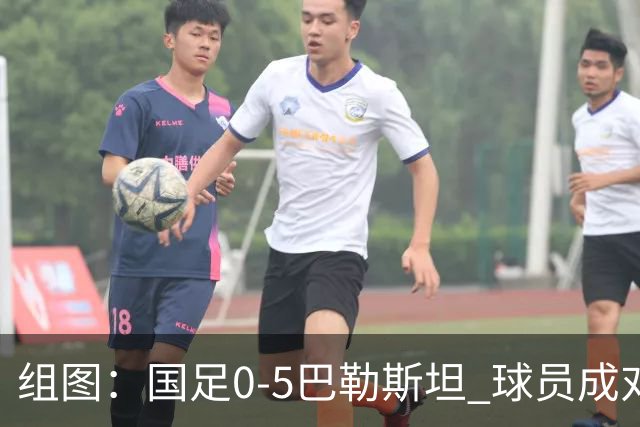 组图：国足0-5巴勒斯坦 球员成对手狂欢背景板
