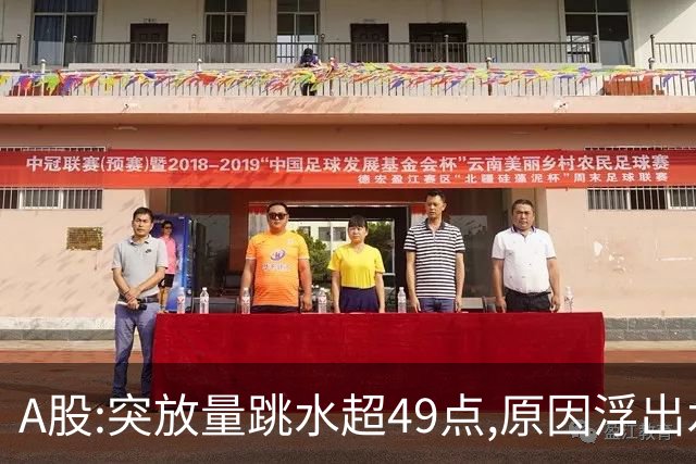 A股:突放量跳水超49点,原因浮出水面!做好准备,A股很可能这样走!